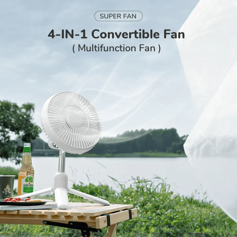 JISULIFE FA37 Rechargeable Fan