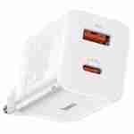 Baseus Super Si Pro Quick Charger 30W (C+U) - White Color | Alixoom